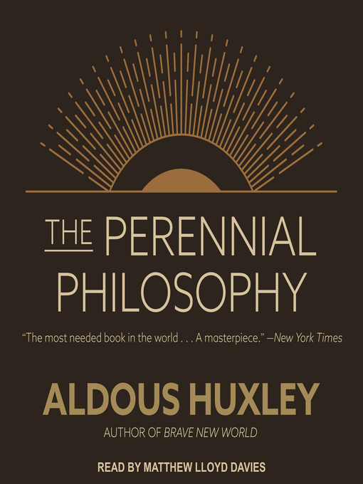 Title details for The Perennial Philosophy by Aldous Huxley - Available